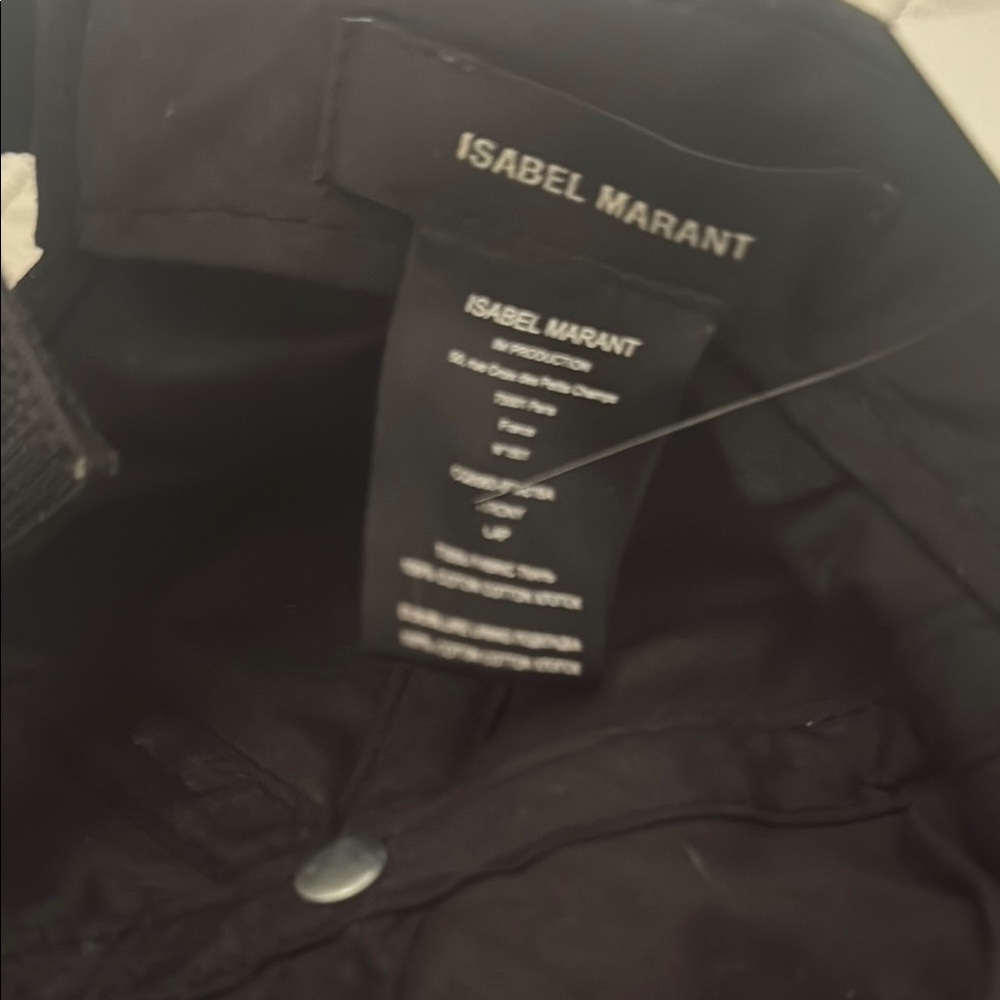 Isabel Marant Black Cap - Picture 2 of 3